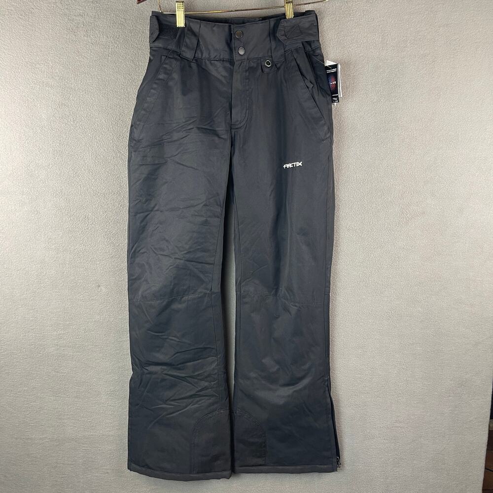 Arctix Women's Insulated Snow Pants Size S (4-6) Regular Inseam 31" Black NWT